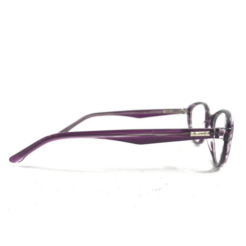Truth & Love T & L 04 COL 80 Eyeglasses Frames Purple Horn Oval 52-16-135